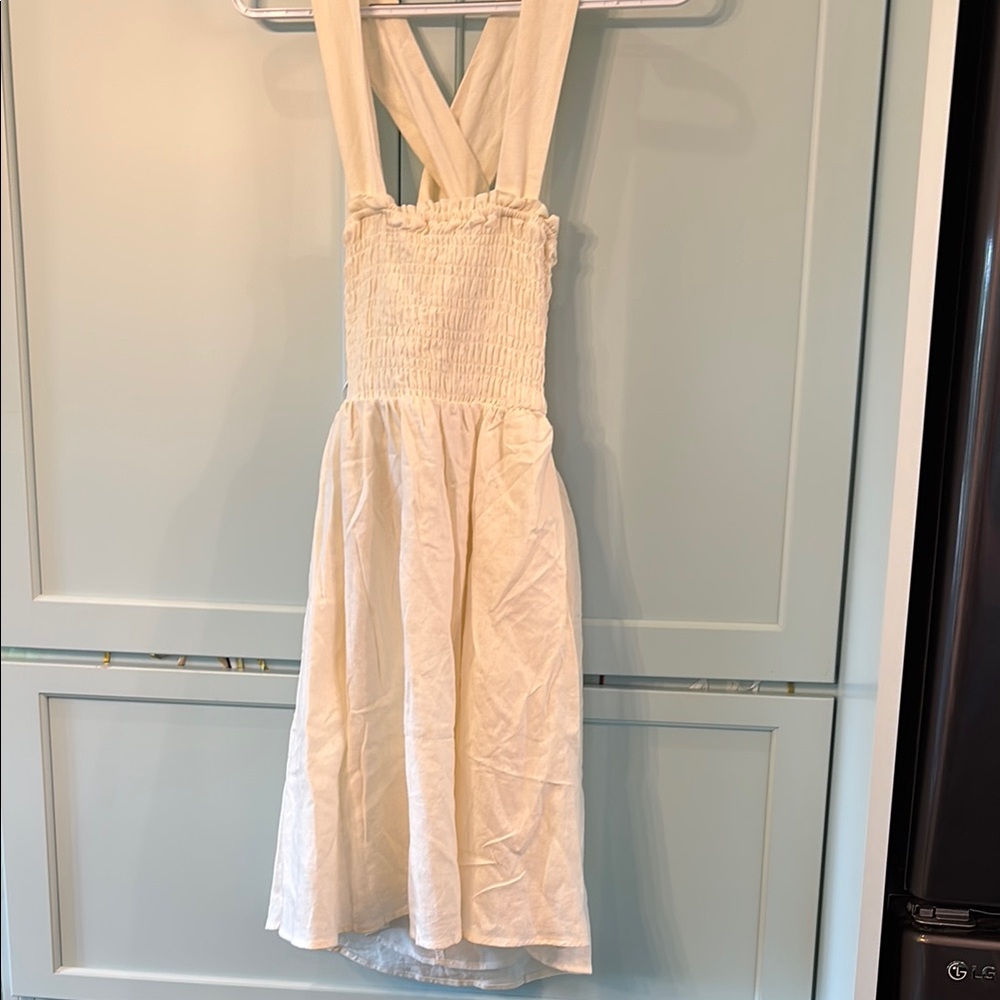 Francesca's Collections Cream Dress